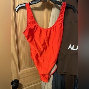 Women’s American apparel open back swimsuit